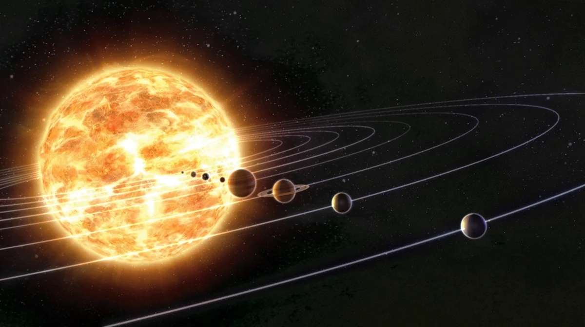 Солнце в солнечной системе