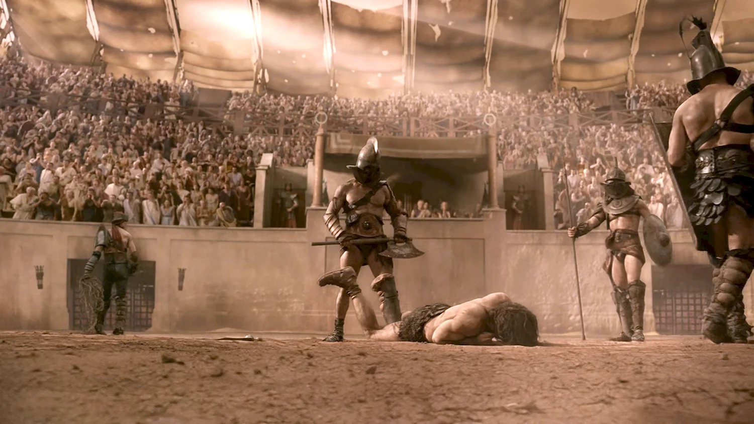 Спартак кровь и песок битва