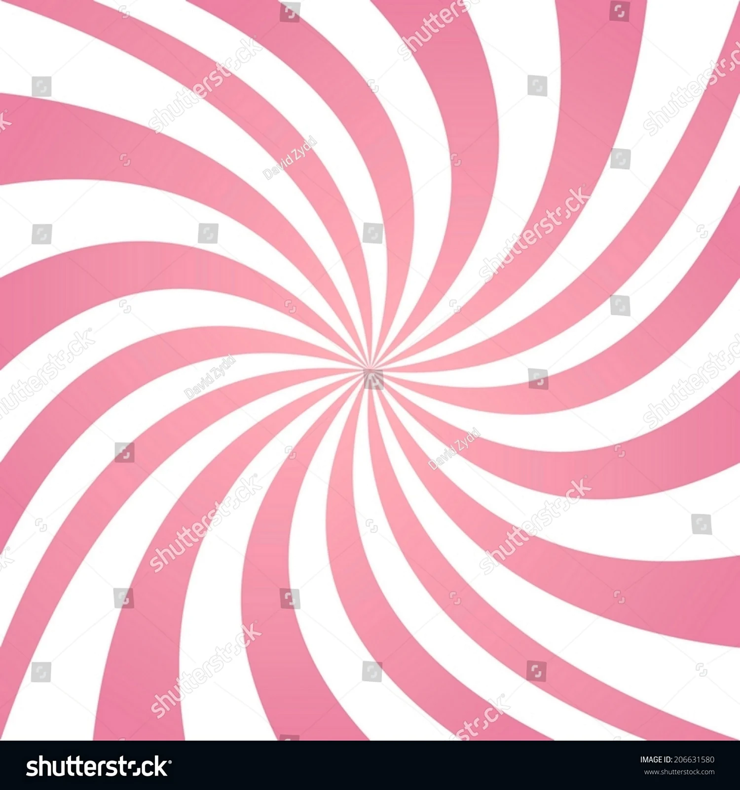 Спираль бело-розовые