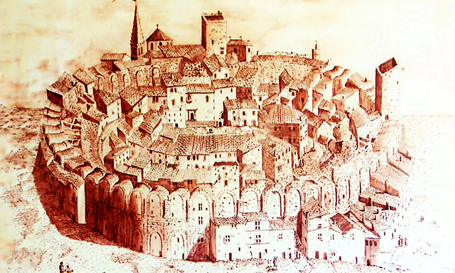 Средневековый город Арль