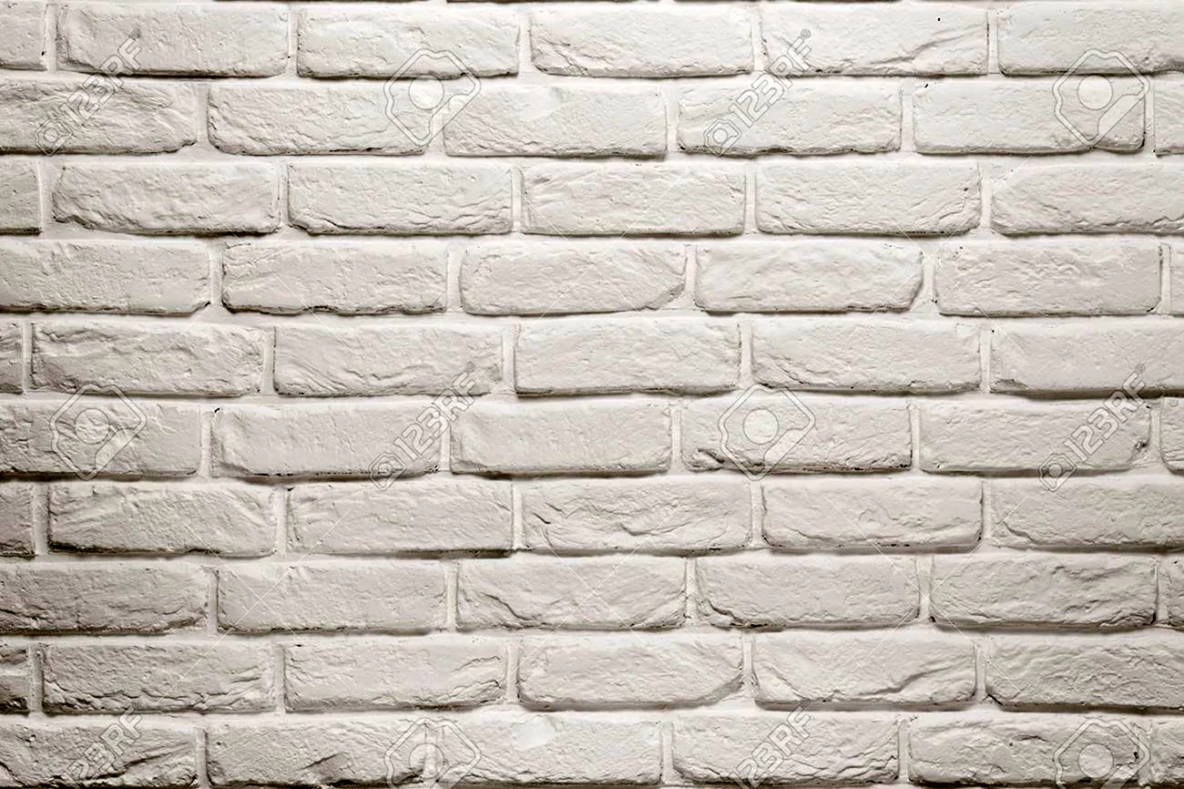 Стена кирпичики белые текстура