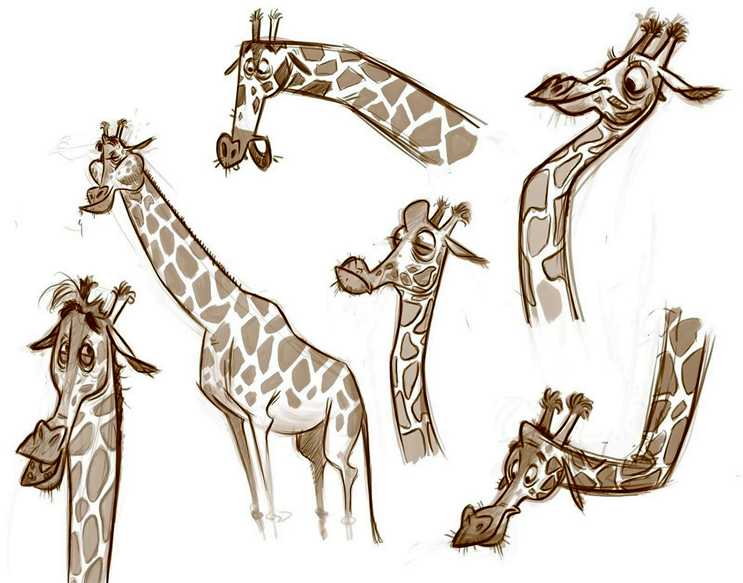Стилизованный Жираф