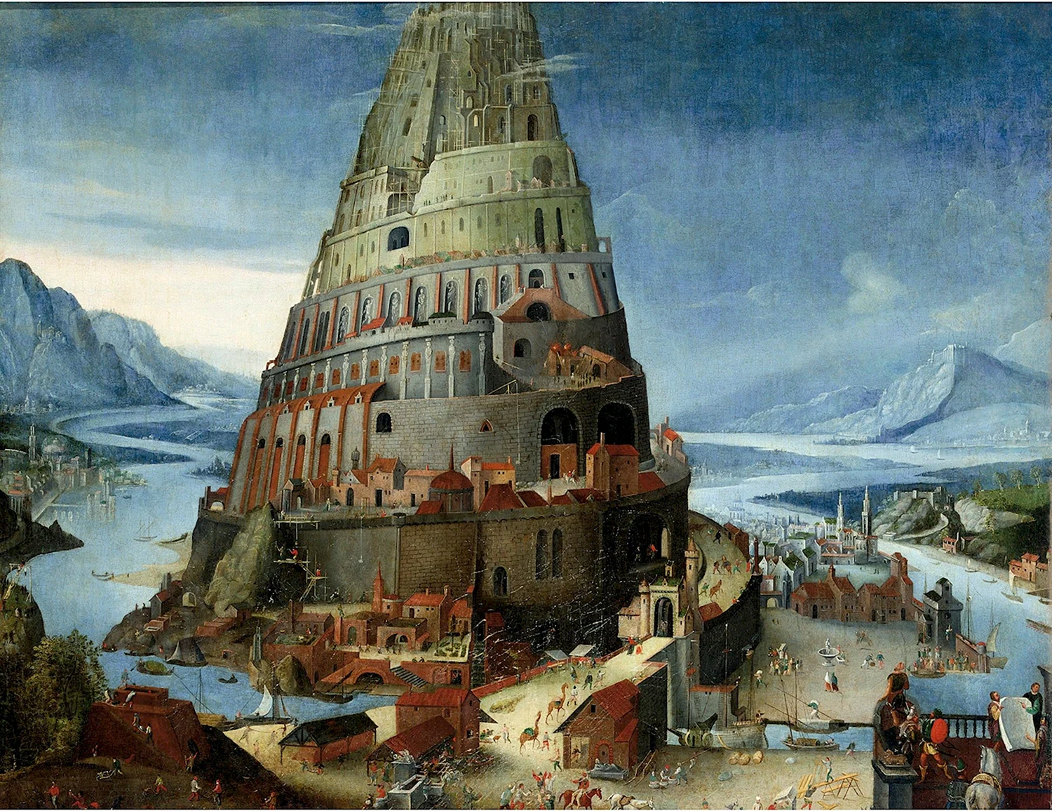 Тобиас Верхахт Вавилонская башня