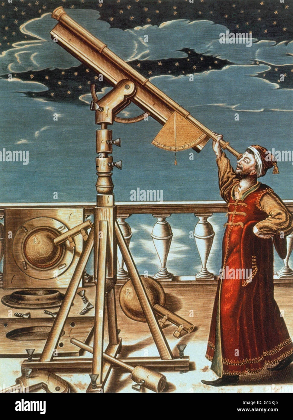 Томас Диггес телескоп