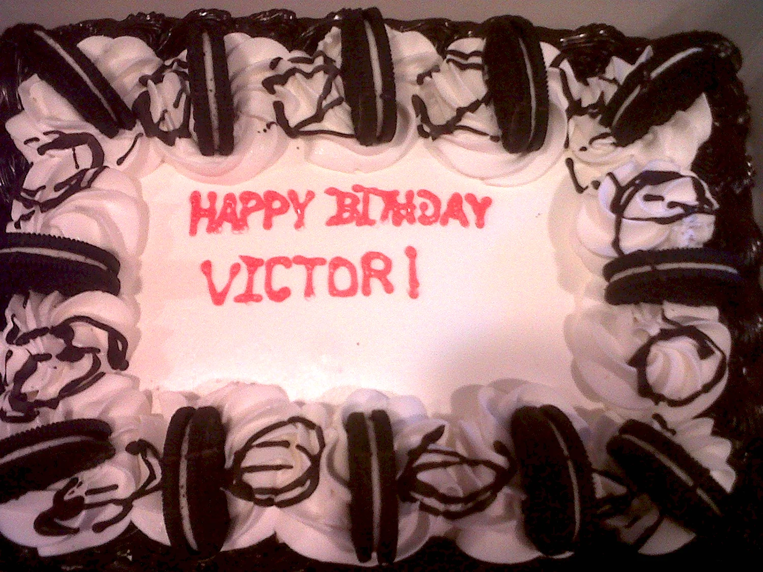 Торт с днем рождения Витя