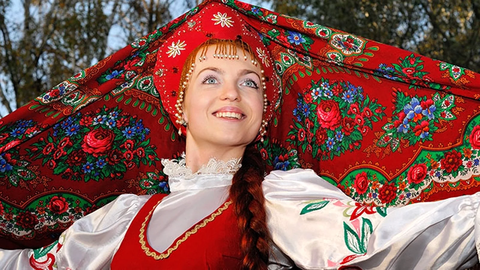 Традиционный русский платок