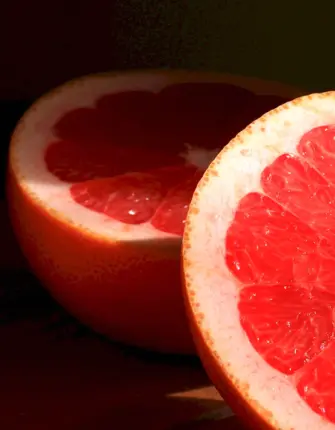Цитрус дольки грейпфрут