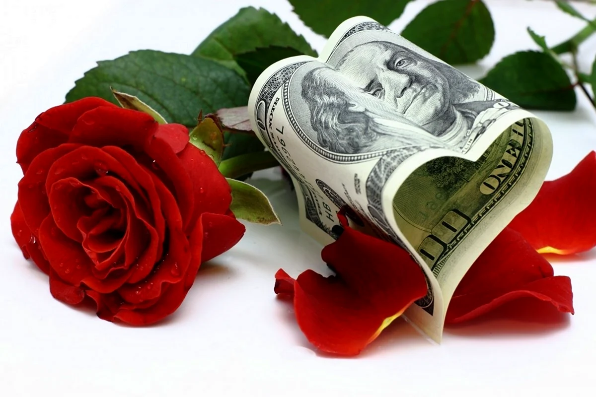 Цветы и деньги