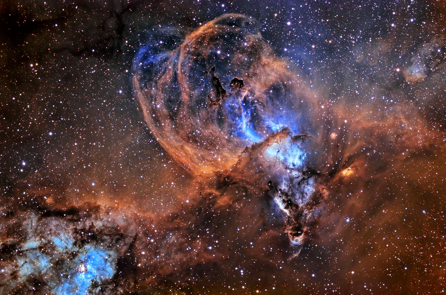 Туманность NGC 3576