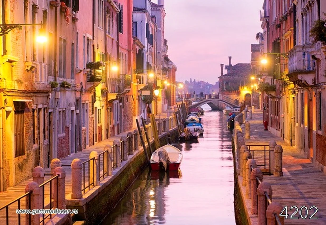 Улочки романтичные Италии Венеция