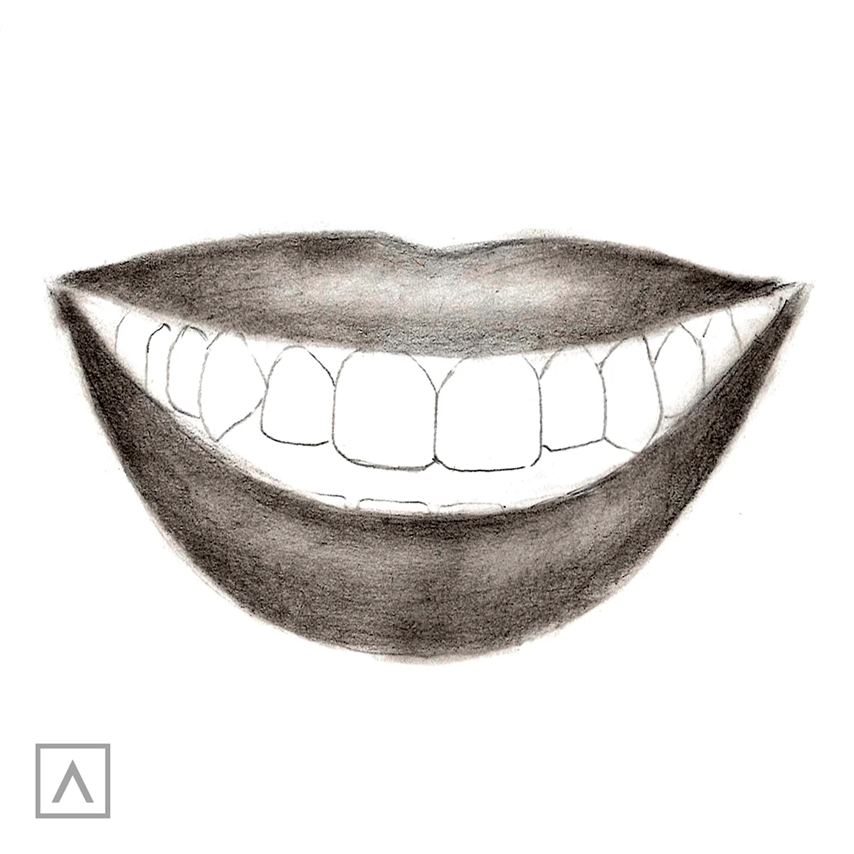 Как красиво нарисовать губы в улыбке? Как нарисовать улыбку?