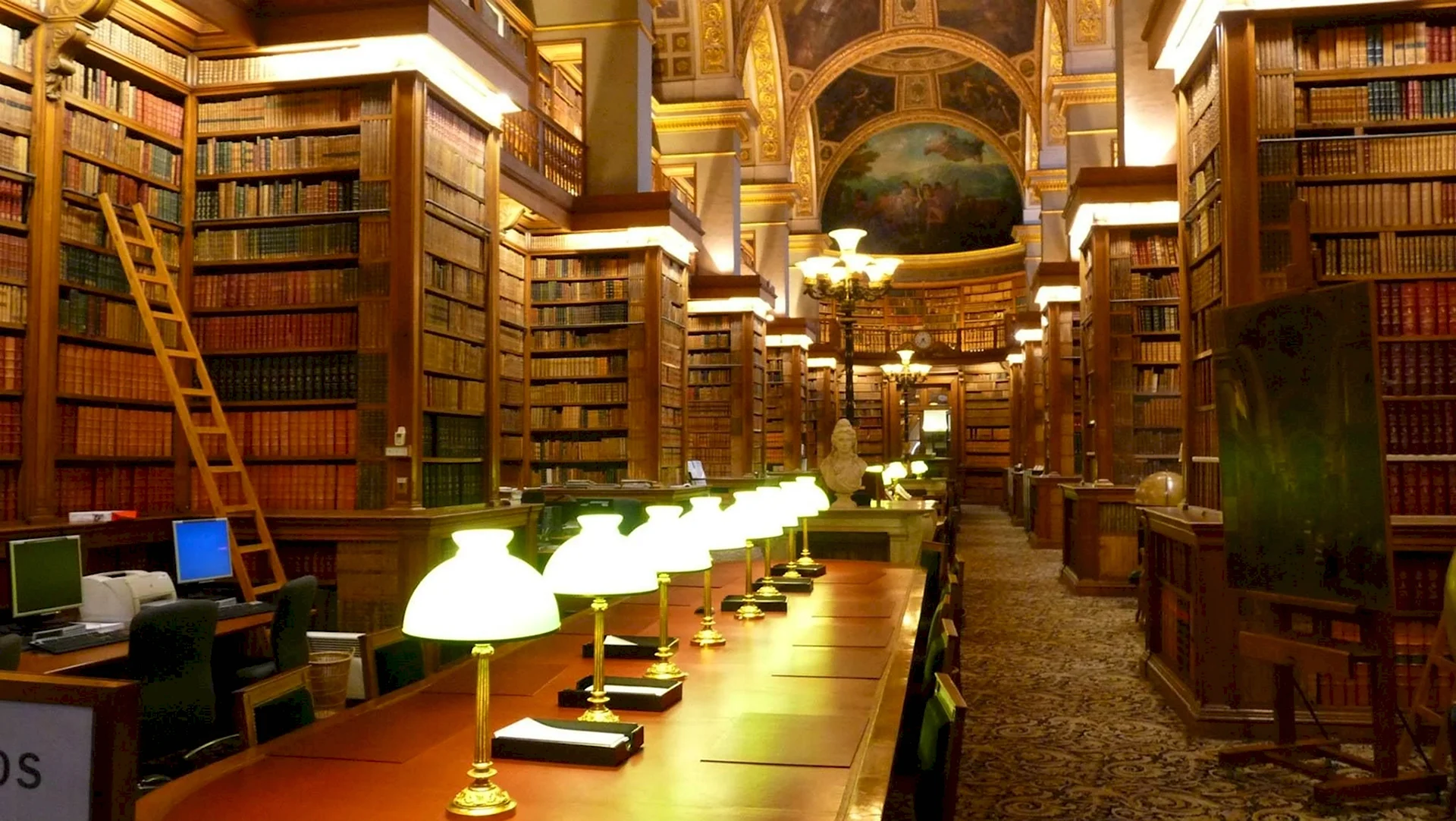 Университетская библиотека bibliotheque de l’IUHEI Женева Швейцария 1996—1997