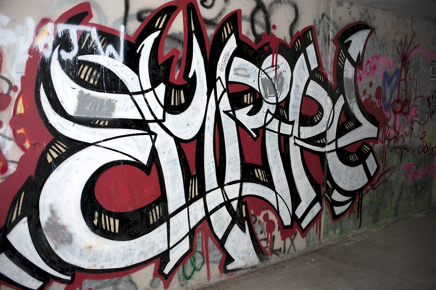 Урбан Underground граффити