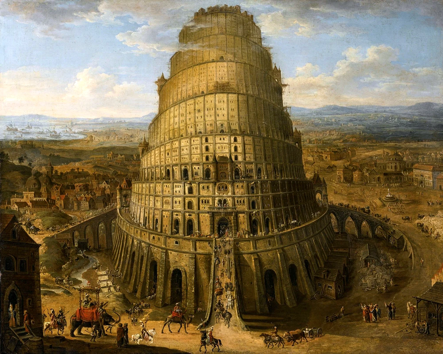 Вавилонская башня в Вавилоне