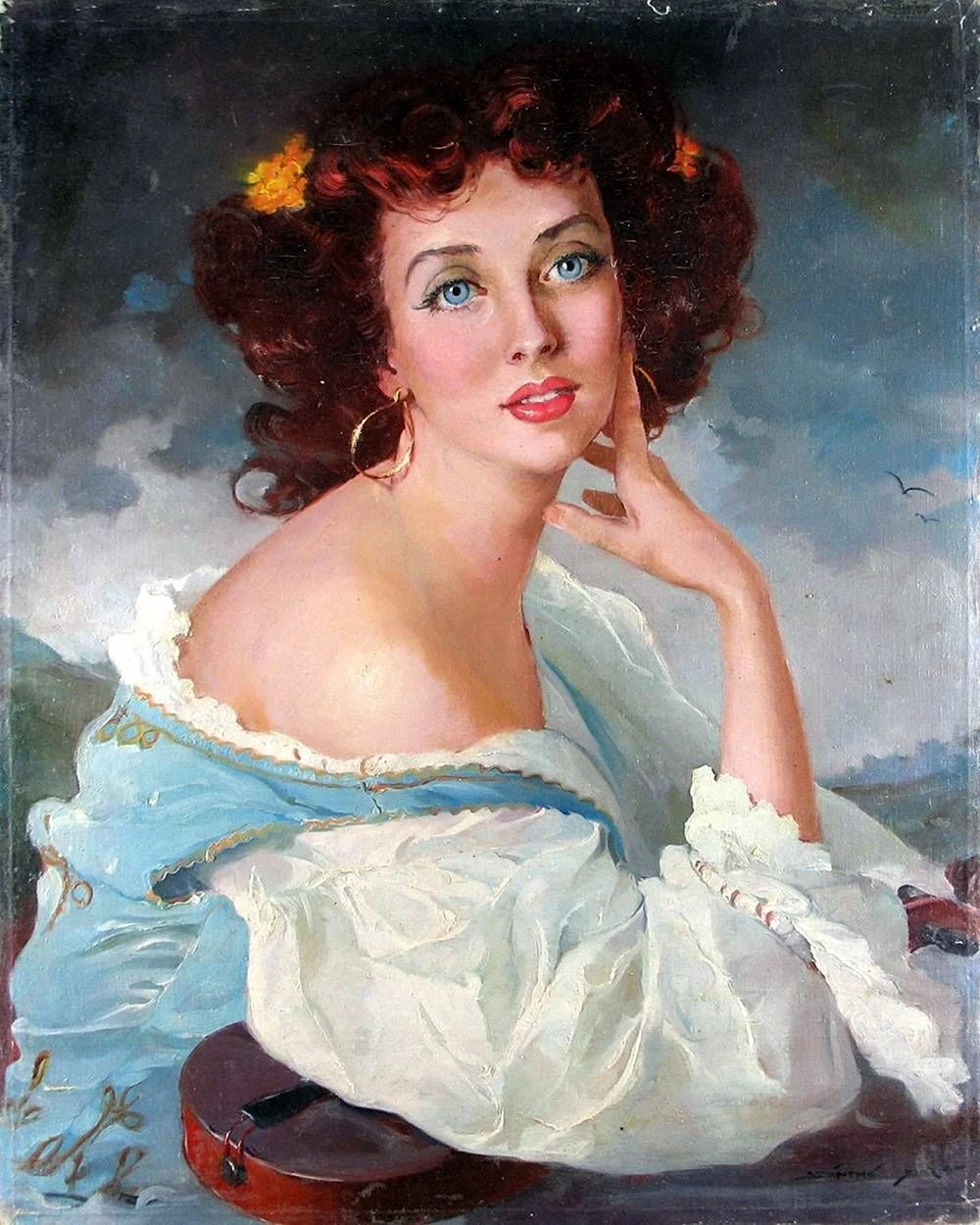 Венгерская художница Maria Szantho