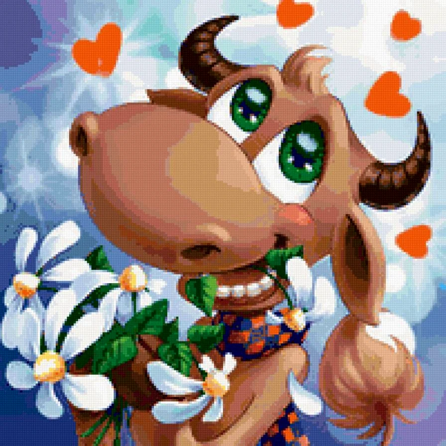Влюбленная корова