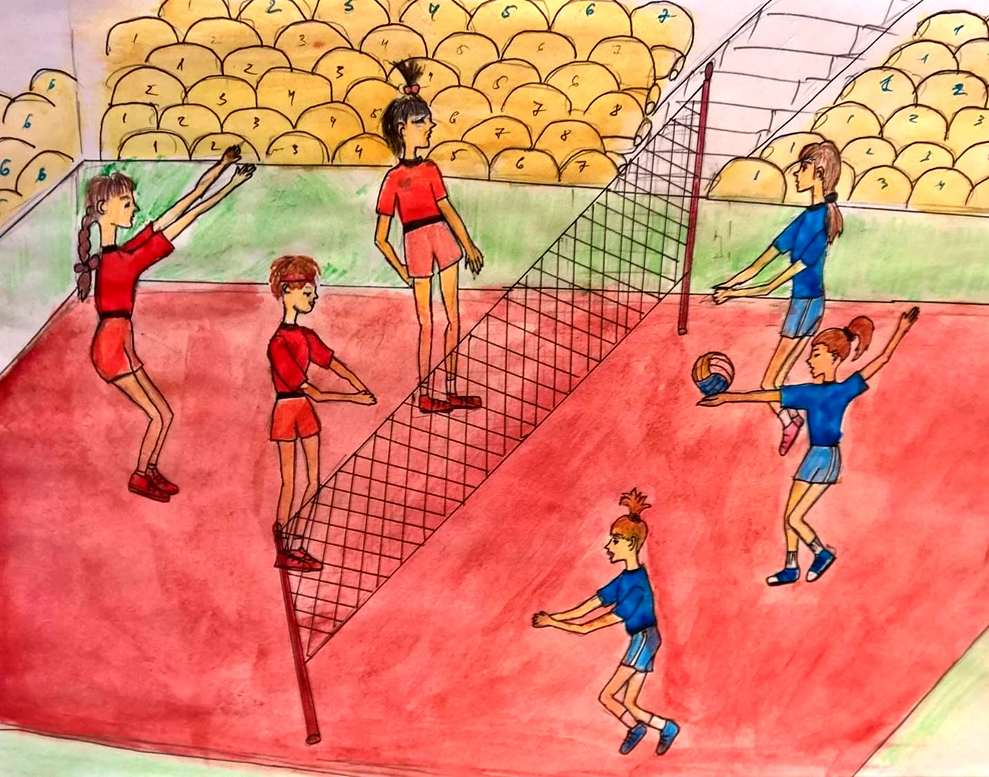Волейбол игра детей. Рисунок на тему волейбол. Пионербол дети. Волейбол рисунок для детей. Игра пионербол.
