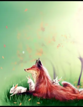 Волшебные лисы