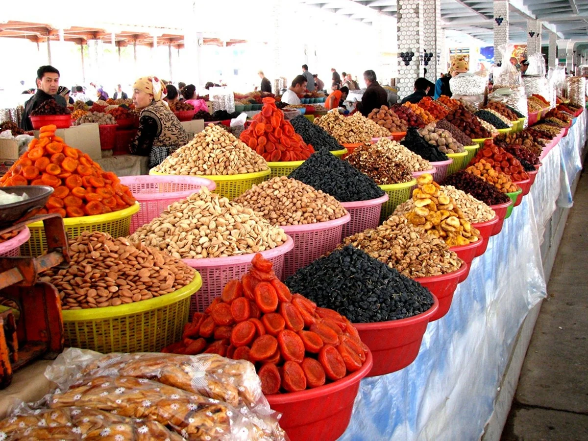 Восточный базар Узбекистана