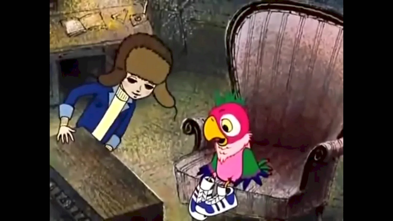 Возвращение блудного попугая мультфильм 1987