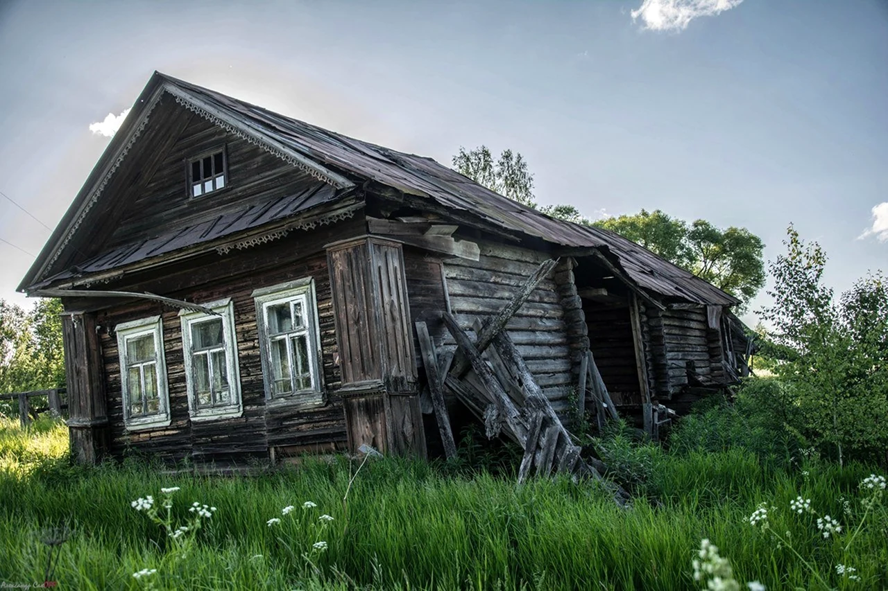 Картинки заброшенных домов (58 фото)