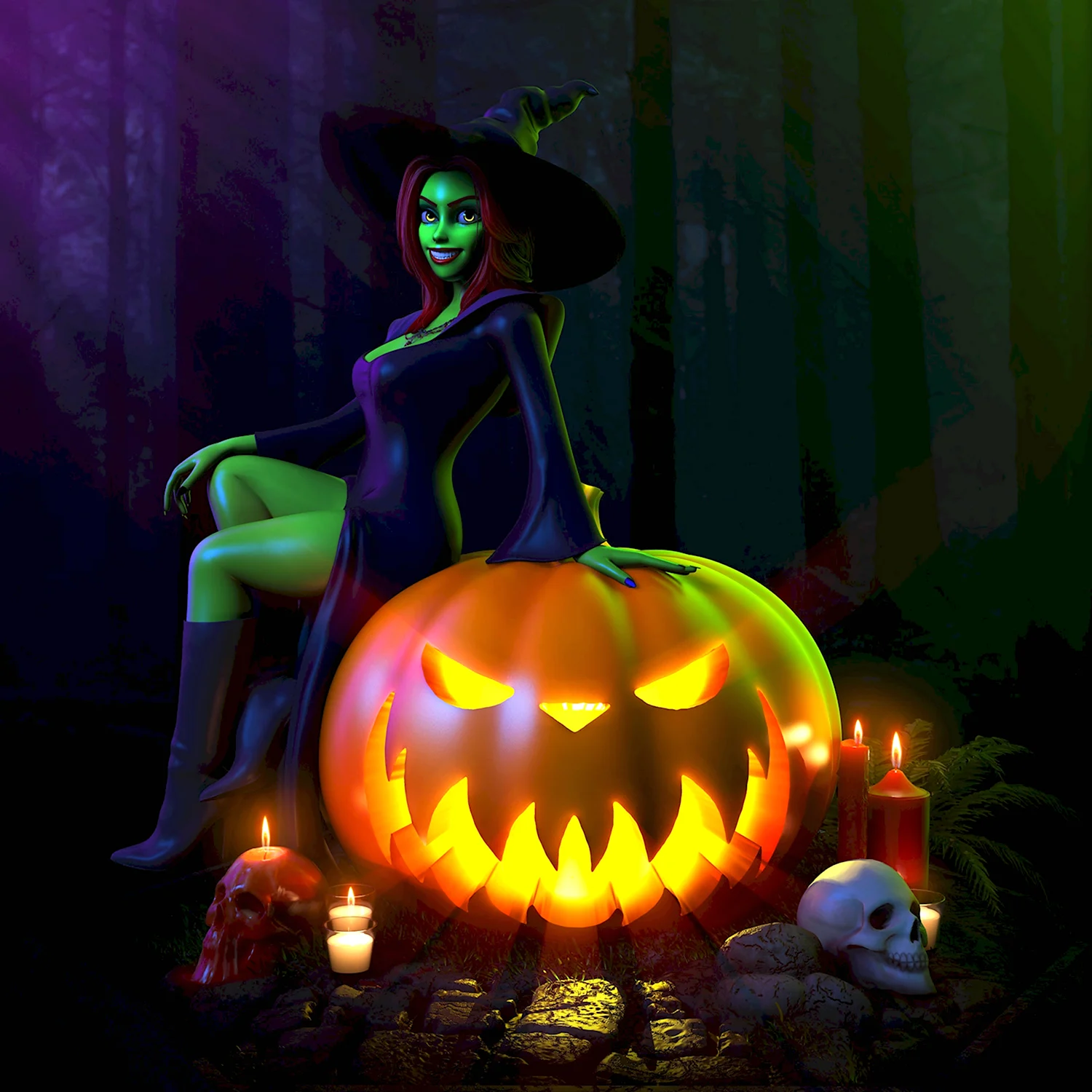 Witch Хэллоуин