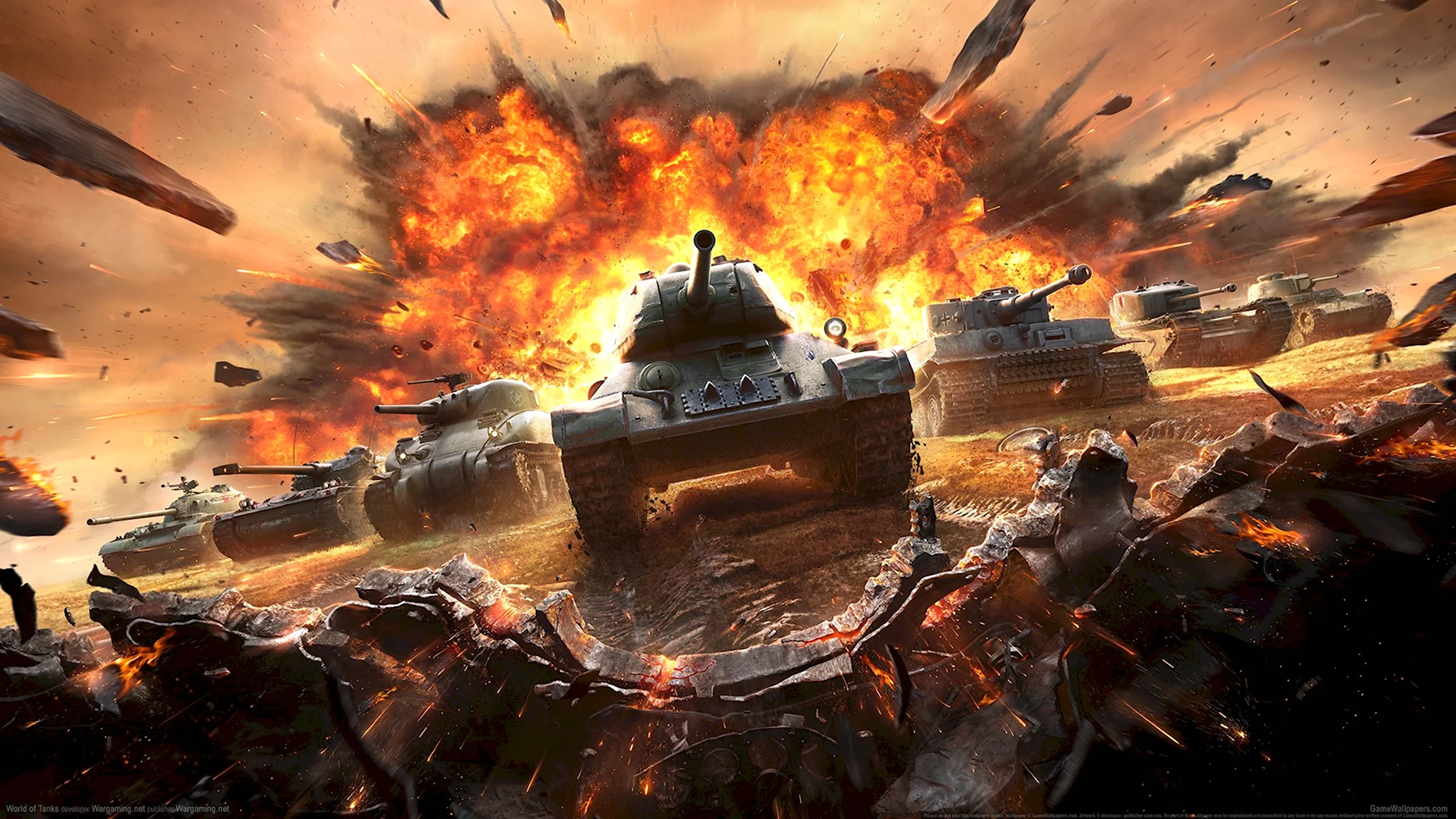 Фон world of tanks