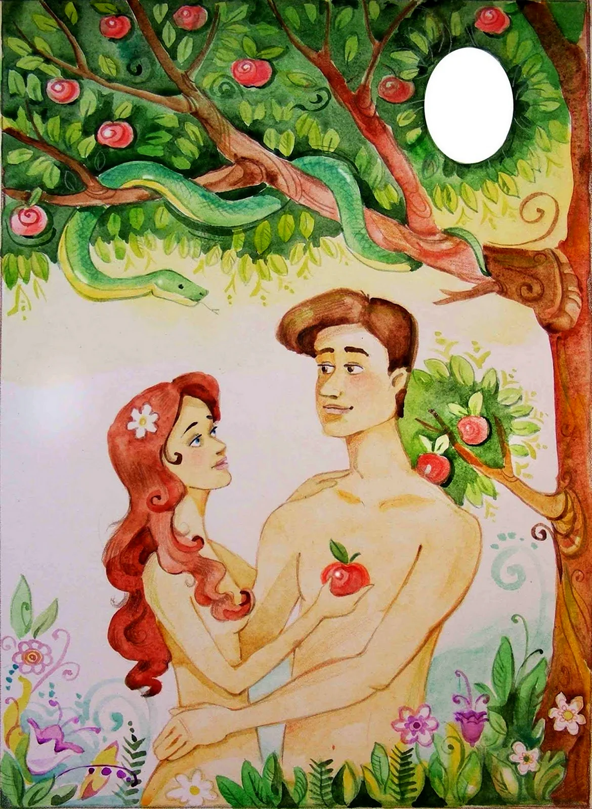 Запретный плод адам и ева