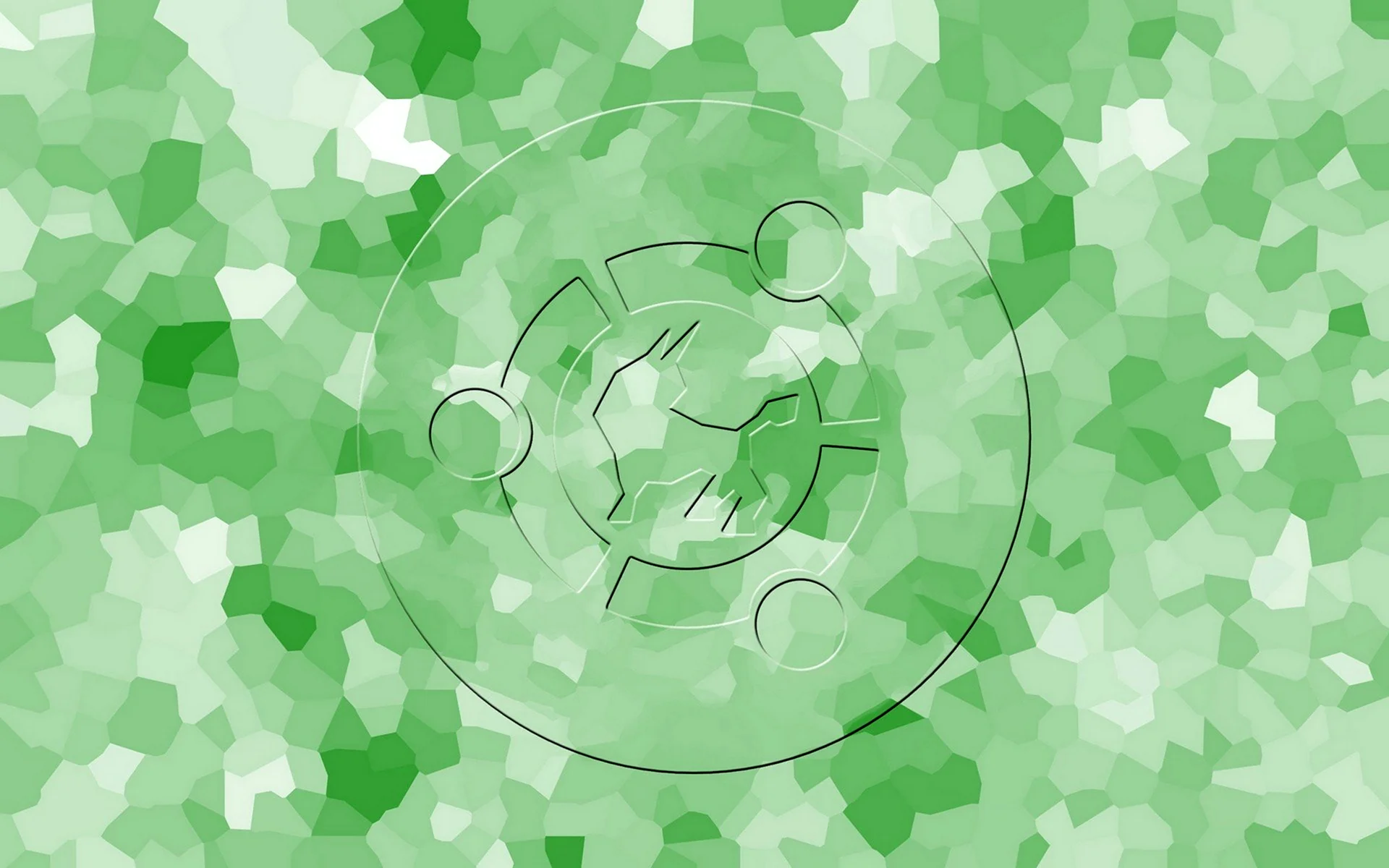 Зеленый фон в кружок (74 фото)