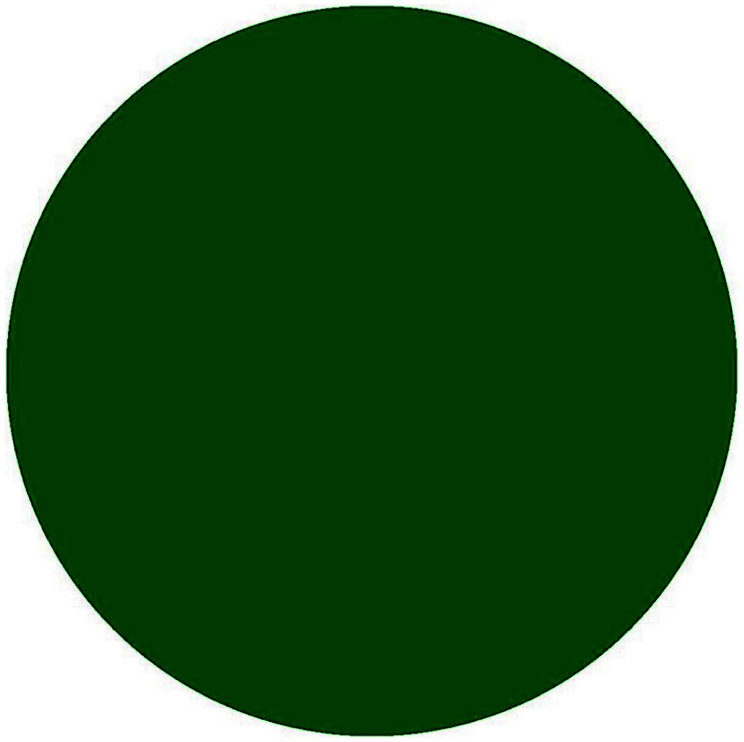 Зеленый кружок