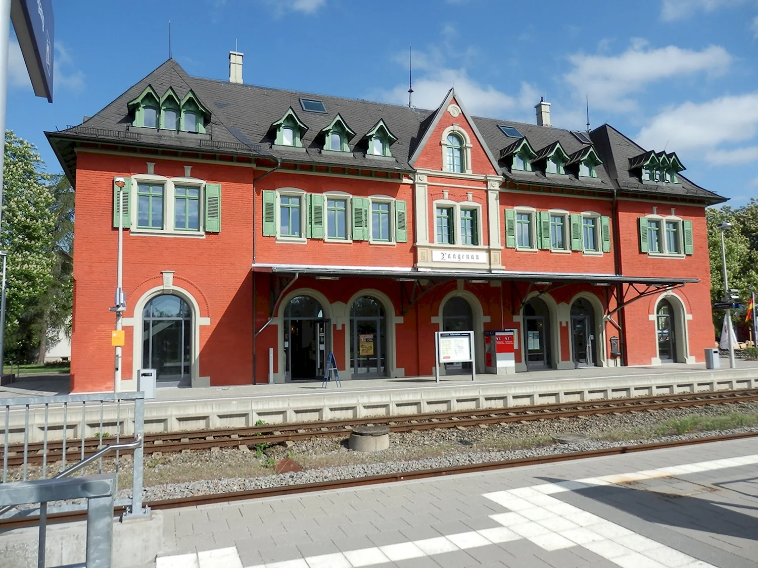 ЖД вокзал Баден Баден