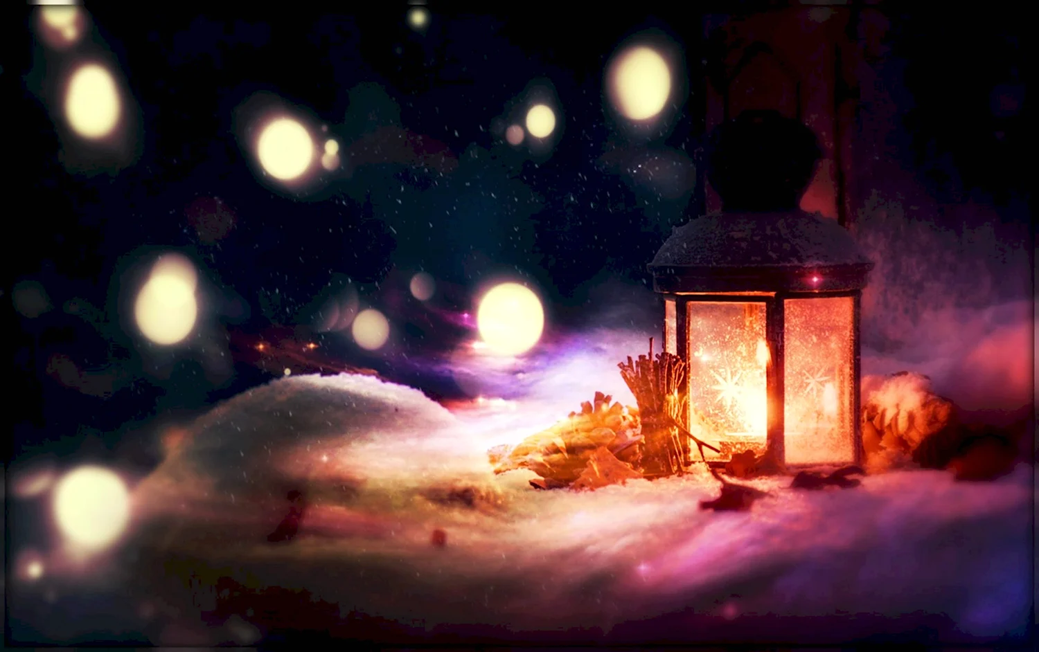 Зима новый год волшебство