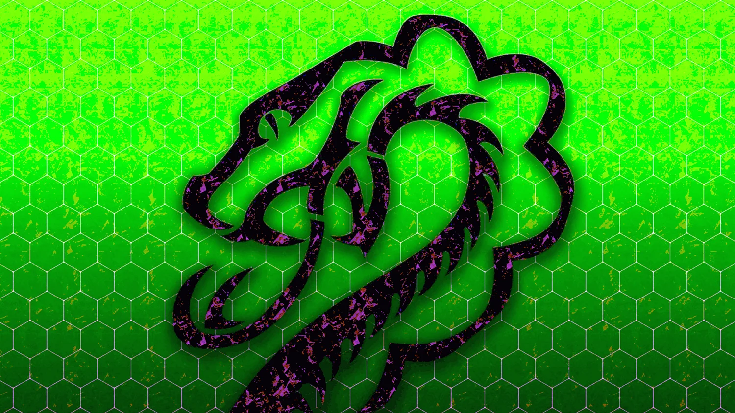 Змеи на зелёном фоне