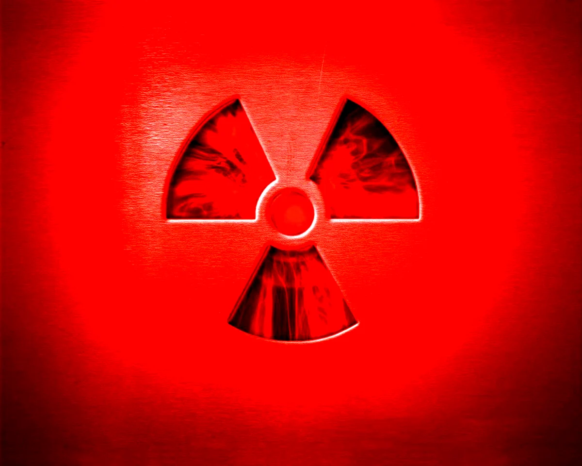 Знак радиации Чернобыль