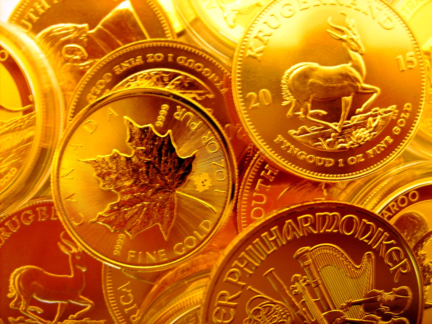 Золото и золотые монеты