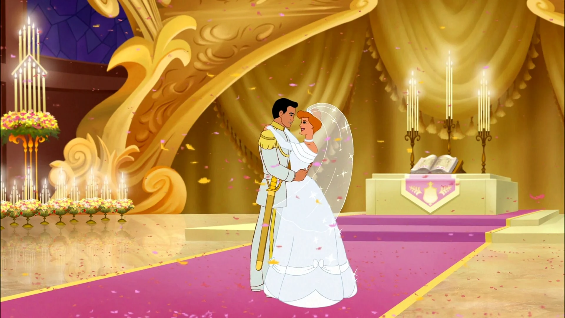 Золушка и принц Дисней свадьба