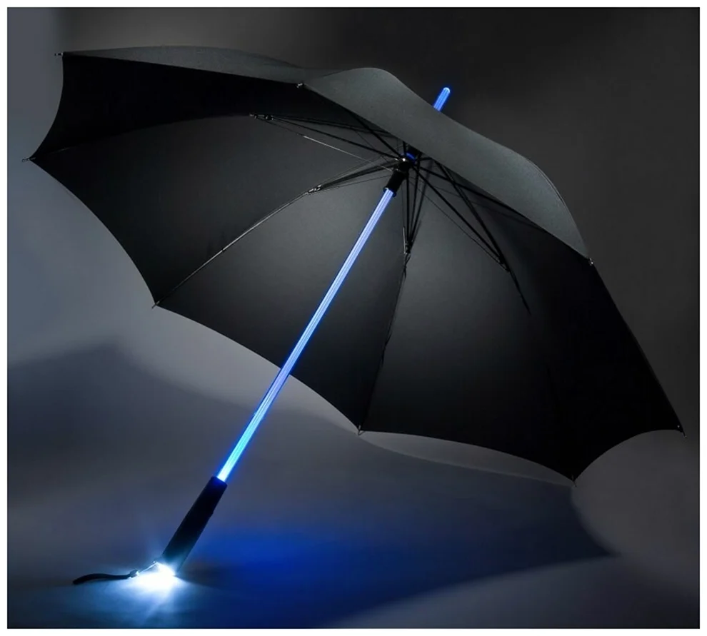 Зонт с подсветкой меч джедая